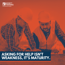 Asking for help isn’t weakness, it’s maturity.
